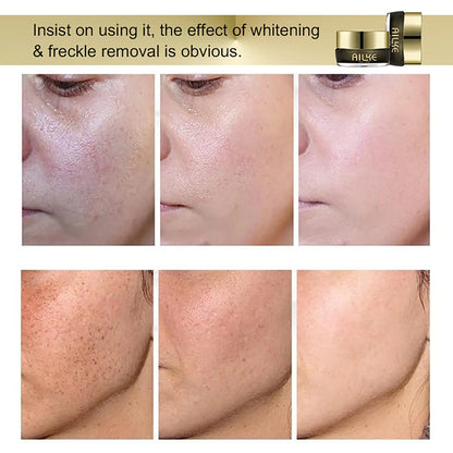 Whitening Face Cream, Reduce Dark Spots, Wrinkles, Melanin, Even Skin Tone, with Collagen, Glutathione, for All Skin Types
