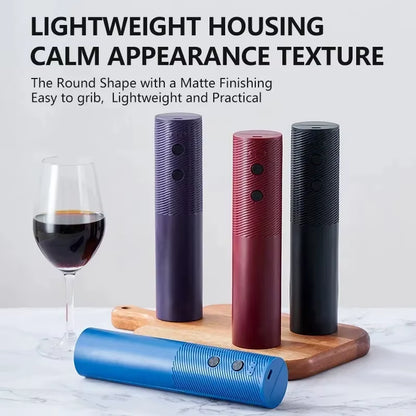 Electric Wine Bottle Opener Automatic Red Wine Corkscrew Rechargeable Wine Opener One-Click Button Wine Tools