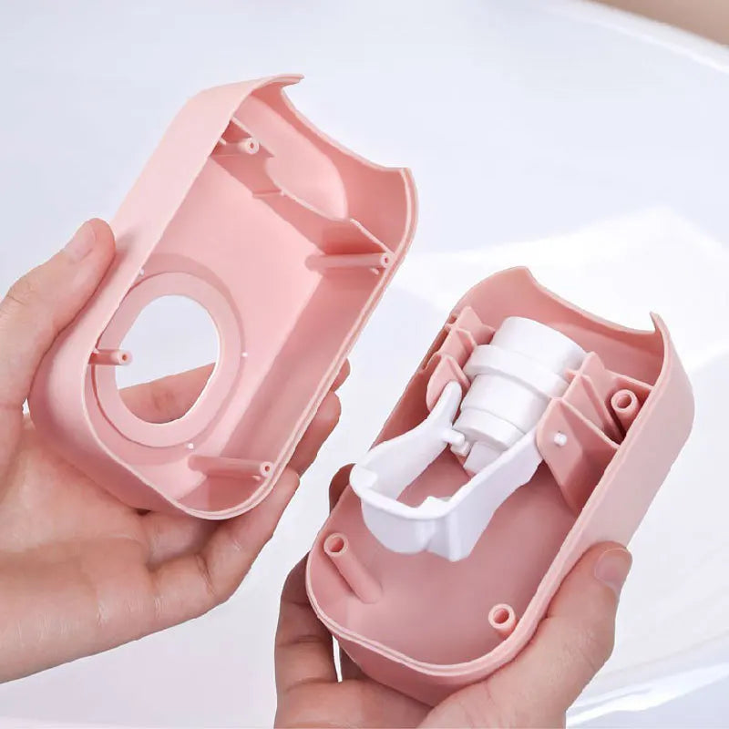 New Toothpaste Squeezer Wall-Mounted Toothpaste Holder Home Bathroom No Punching Required Rack Automatic Toothpaste Dispenser