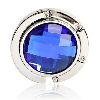 Table Bag Holder Handbag Foldable Bag Hook Purse Table Hanger Holder Alloy Fashion Crystal Rhinestone