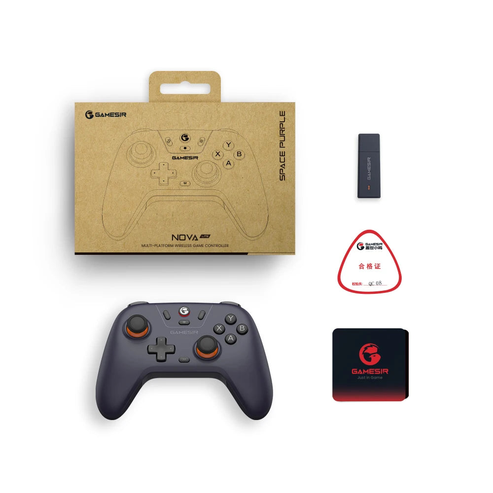 Gamesir Nova Lite Wireless Gamepad, Bluetooth Gaming Controller with  Effect for Switch, Android, Ios, PC, Steam Games