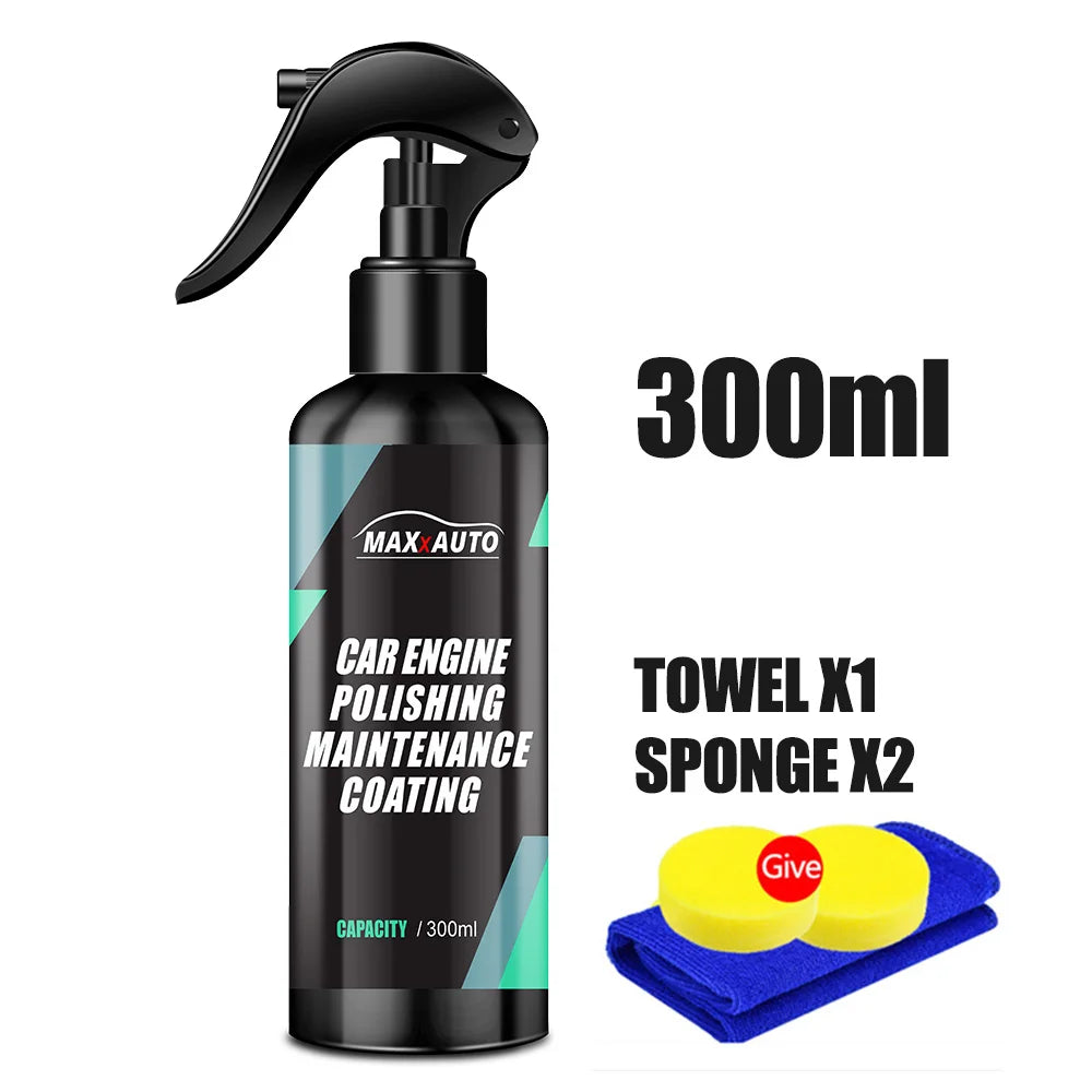 Car Engine Bay Cleaner Restorer Powerful Decontamination Cleaning Product for Engine Compartment Car Cleaning Polishing Product