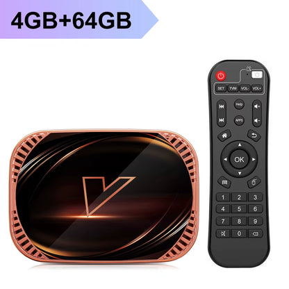 X4 Amlogic S905X4 Smart TV Box Android 11 4GB 128GB 32GB 64GB Wifi BT AV1 Media Player TV Box 4K 1000M Set Top Box
