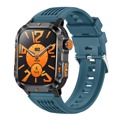 2026 NEW Military GPS Smartwatch Flashlight Wireless Call Wrist Watches 3ATM Waterproof Sports Smart Watch for Men Women Android