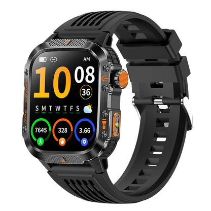 2026 NEW Military GPS Smartwatch Flashlight Wireless Call Wrist Watches 3ATM Waterproof Sports Smart Watch for Men Women Android