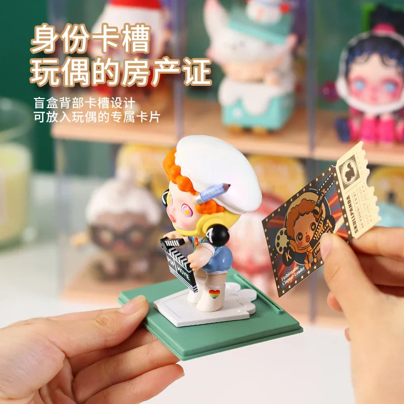 6/12PCS Blind Box Display Stand to Store Single Figure Display Box Acrylic Transparent Dustproof Small Ornaments Pop Mart Boxs