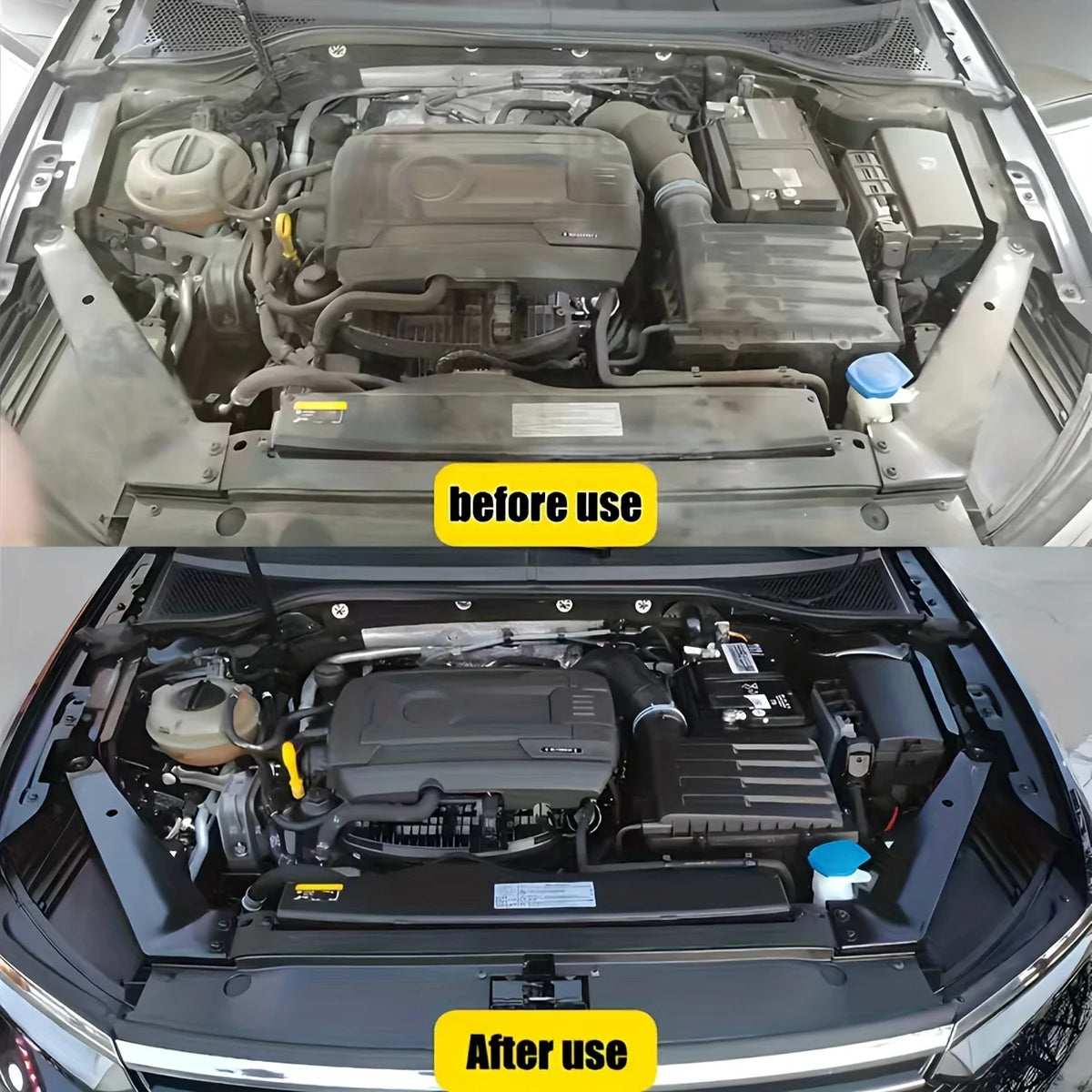 Car Engine Bay Cleaner Restorer Powerful Decontamination Cleaning Product for Engine Compartment Car Cleaning Polishing Product