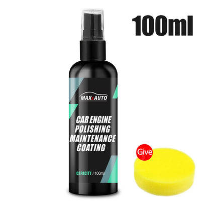 Car Engine Bay Cleaner Restorer Powerful Decontamination Cleaning Product for Engine Compartment Car Cleaning Polishing Product