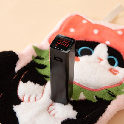 Cute Cat Hand Towel Coral Fleece Strong Water Absorption Bathroom Kerchief Thickened Hanging Style Washcloth Kitchen