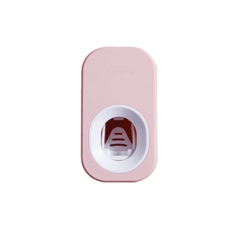 New Toothpaste Squeezer Wall-Mounted Toothpaste Holder Home Bathroom No Punching Required Rack Automatic Toothpaste Dispenser