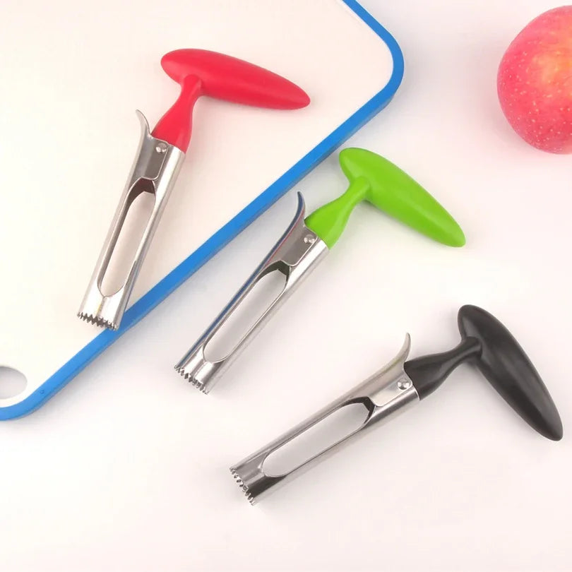 1Pc Stainless Steel Apple Corer Fruit Seed Core Remover Fruit Cutter Seeder Slicer Durable Kitchen Gadgets Vegetable Tools
