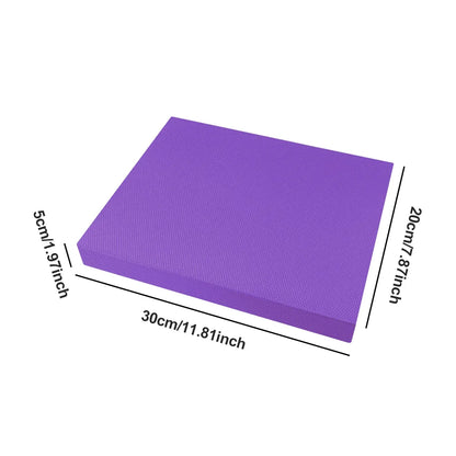 Yoga Balance Pad anti Slip Exercise Balance Pad Fitness Balancing Pad Foam Cushion Mat for Stability Training