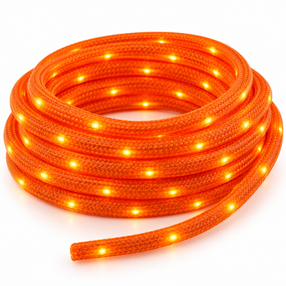 LED Camping Rope Orange Closeup